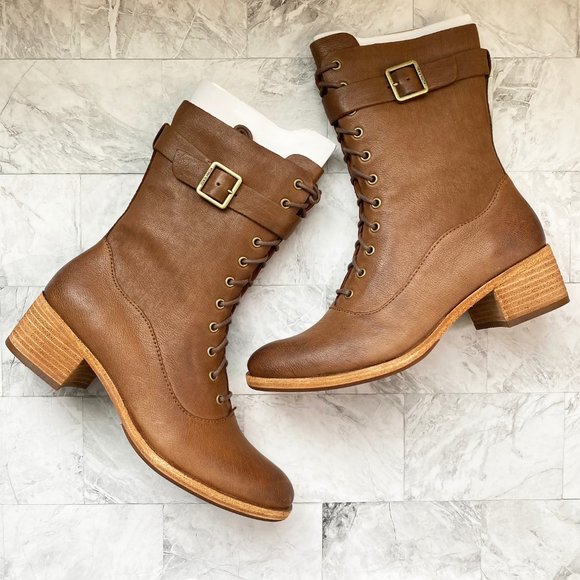 NEW Kork-Ease Mona Lace-Up Boots - Picture 3 of 11